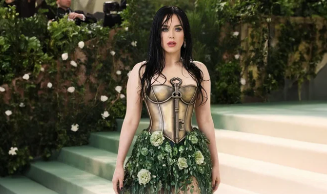Ai generated image of Katy Perry in met gala event